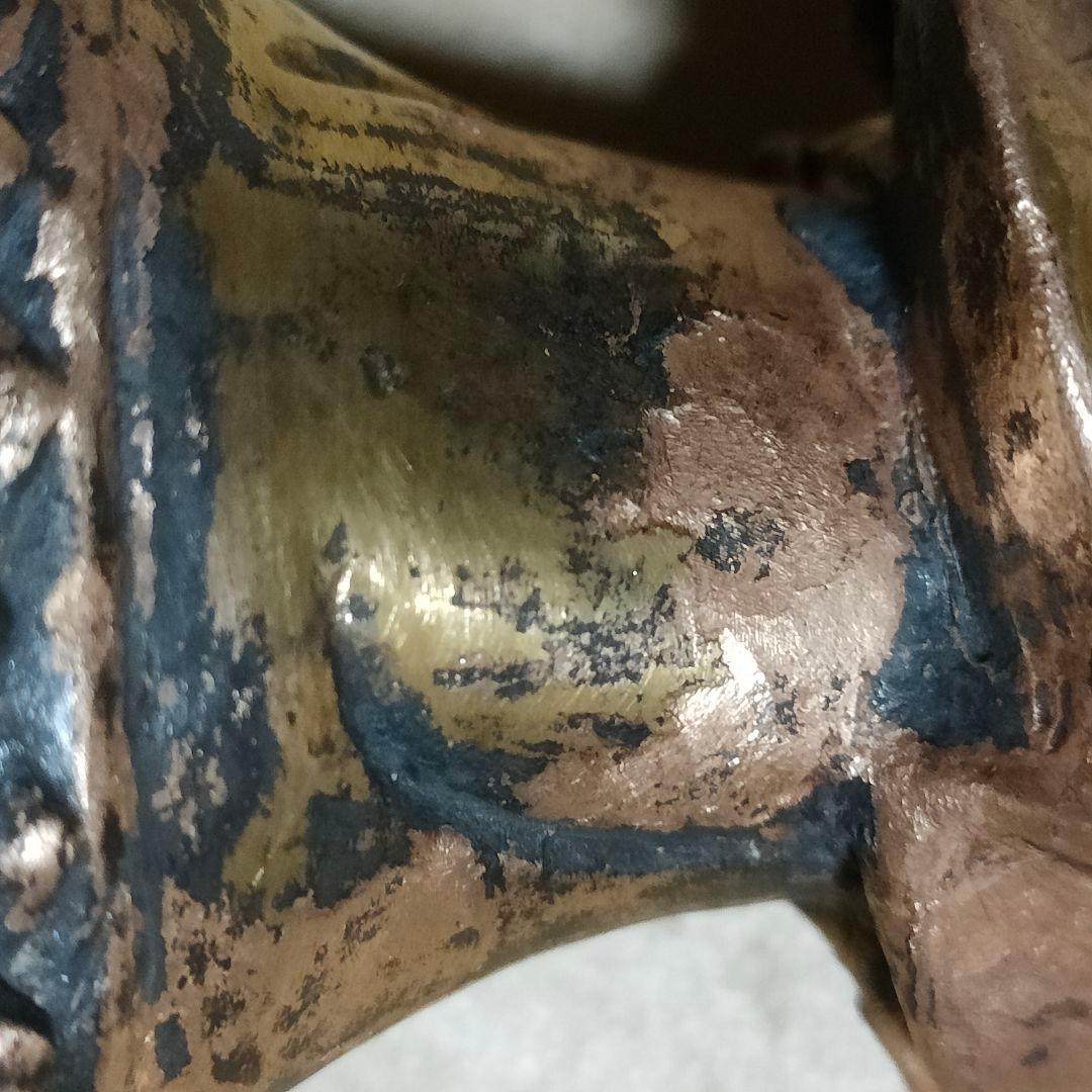 子供を抱いた観音様 慈母観音 時代物 骨董アンティーク マリア観音No