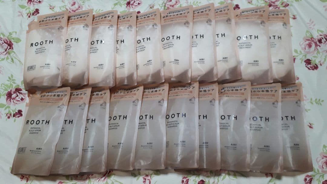 ボタニストルース ボタニカルスカルプセラム詰替SP&TR10組&お試し100組