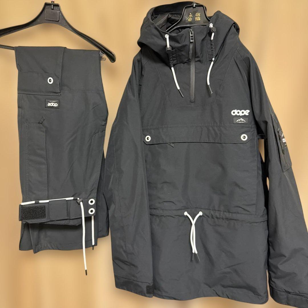   AnnokスノーボードウェアセットXS ブラック