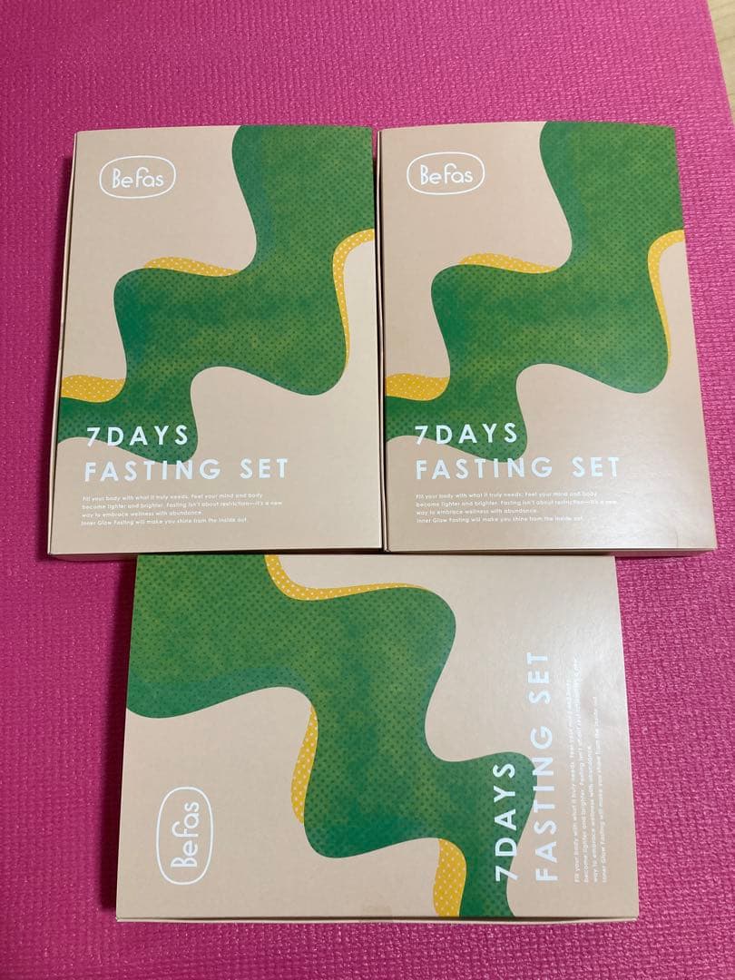 BeFas 本格ファスティングプログラム7日間 × 3箱(専用シェーカー付)