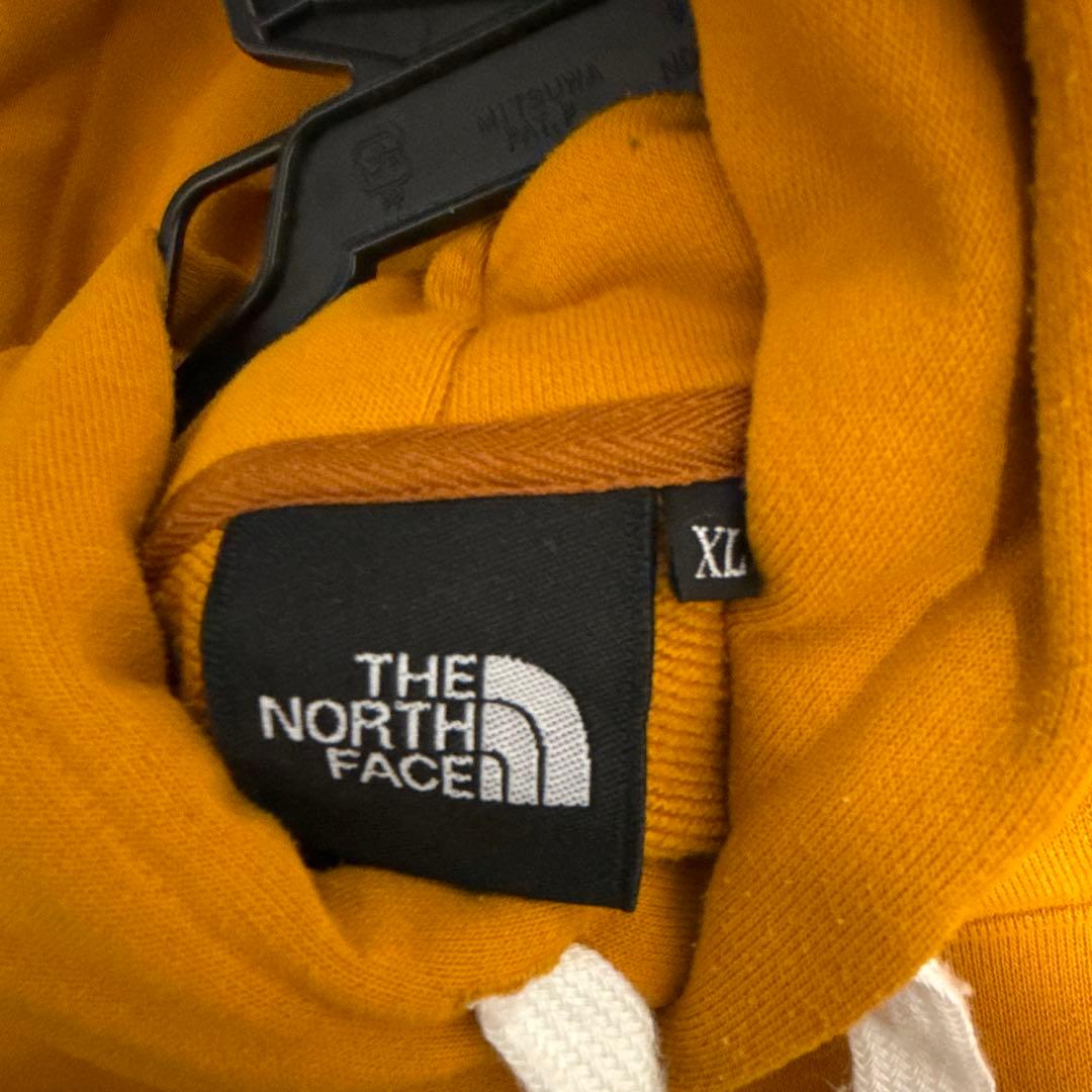 THE NORTH FACE オレンジ パーカー XL - メルカリ