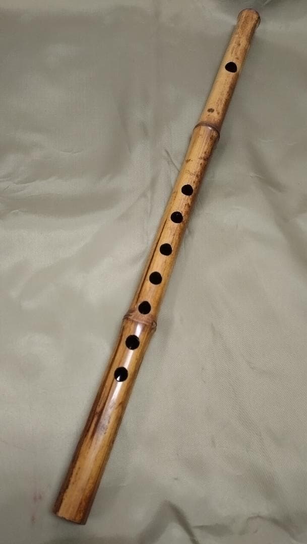 煤竹　真竹笛　古典調5本調子　篠笛　②