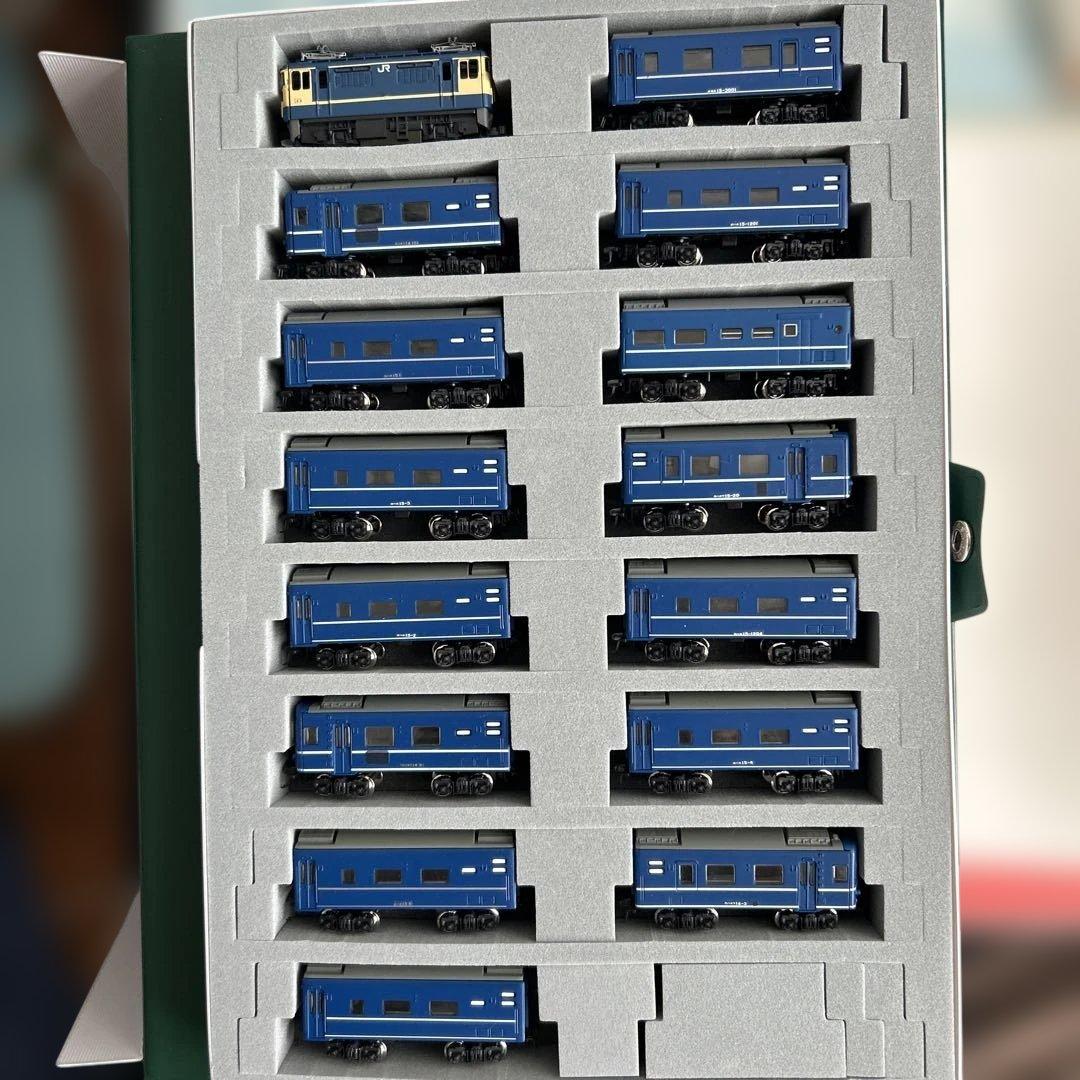 Bトレイン 14系15形 さくら 14両フル編成＋EF65 N化 動力付き