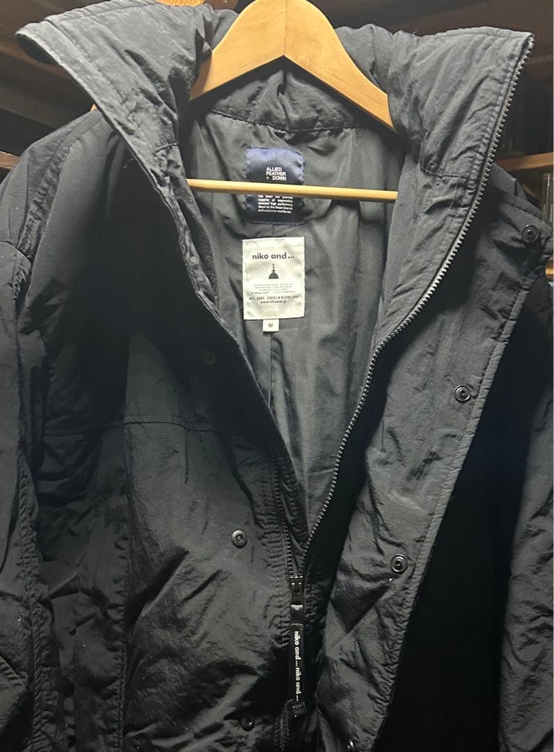 niko and…ALLIED(アライド)モンスターブルゾン M ニコアンド黒 - メルカリ