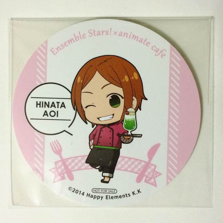新品☆あんスタ☆アニカフェ☆2wink【葵ひなた】コースター - メルカリ