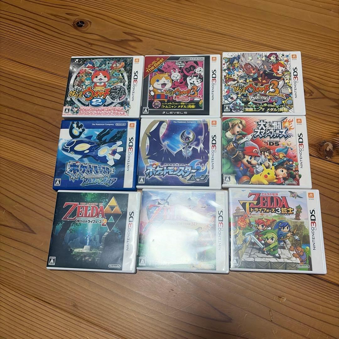 3DS ゲームソフトセット 人気タイトル