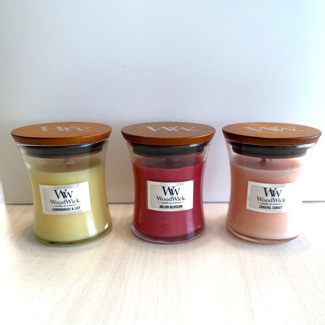WoodWick ウッドウィック キャンドル おまとめ3点