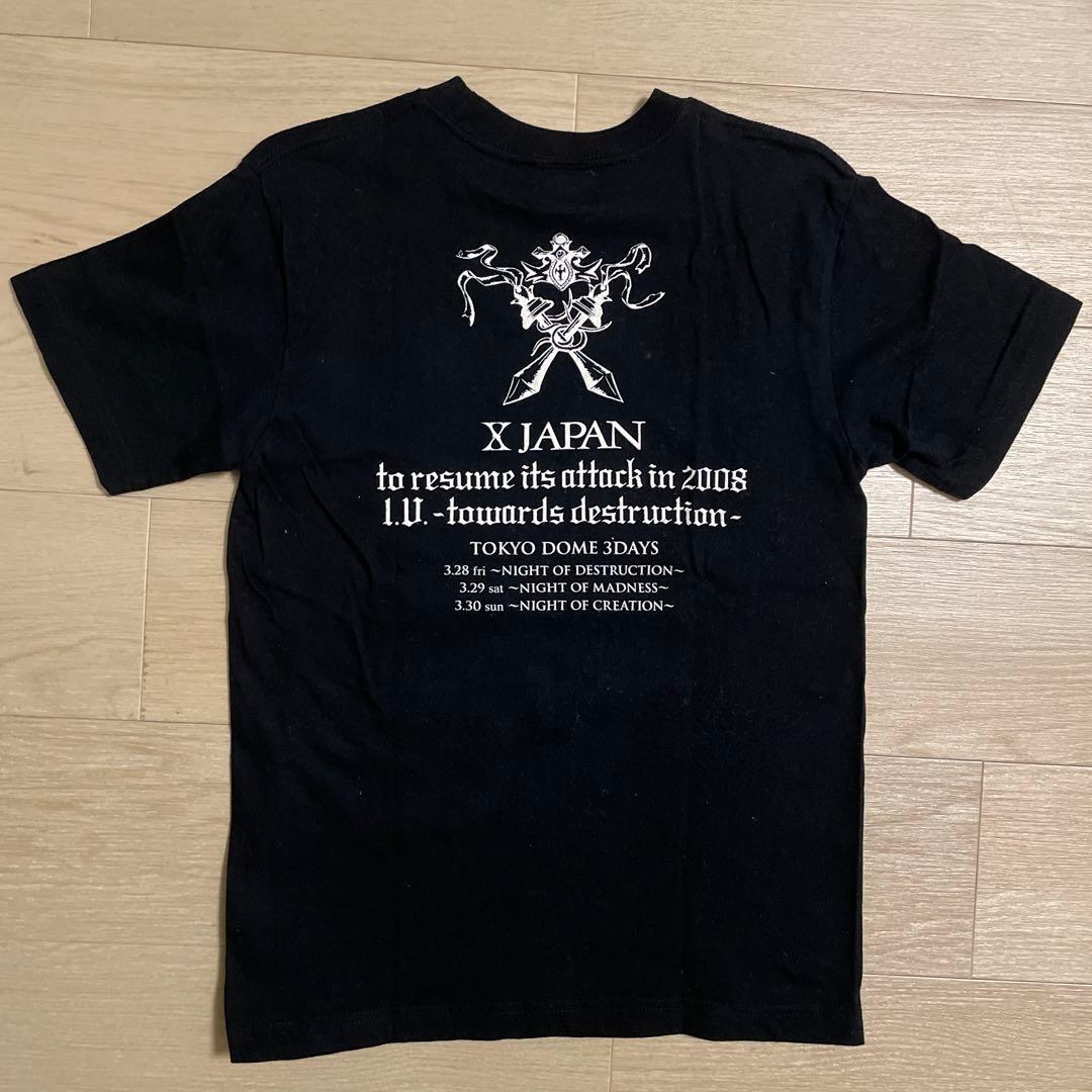 ⭐︎限定⭐︎ X JAPAN ライブTシャツ 2008 I.V.破滅に向かって - メルカリ