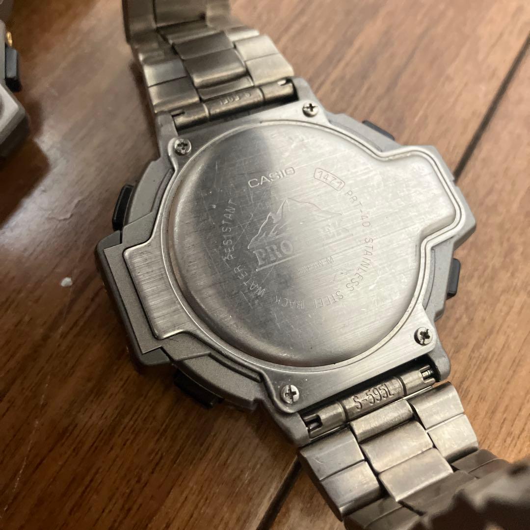 2009年式 【ジャンク】腕時計 CASIO プロトレック SEIKO 5 他9本 W616J