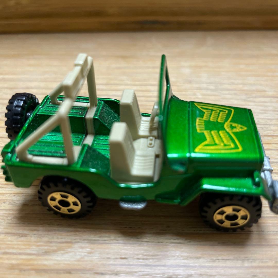 トミカ ジープ 三菱 MITSUBISHI 日本製 H-J58 ミニカー 美品