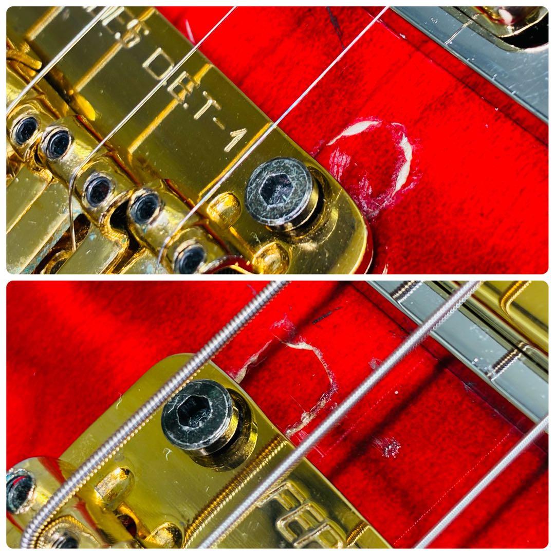 FERNANDES FGZ-400 キルトメイプル レッド エレキギター - メルカリ