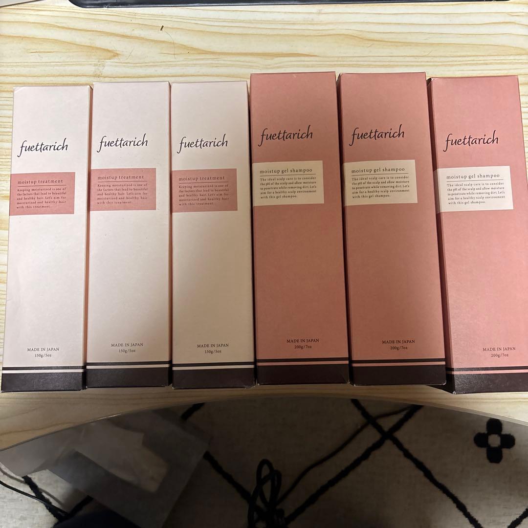 【新品・未開封品】フェタリッチシャンプーandトリートメントセット各３本