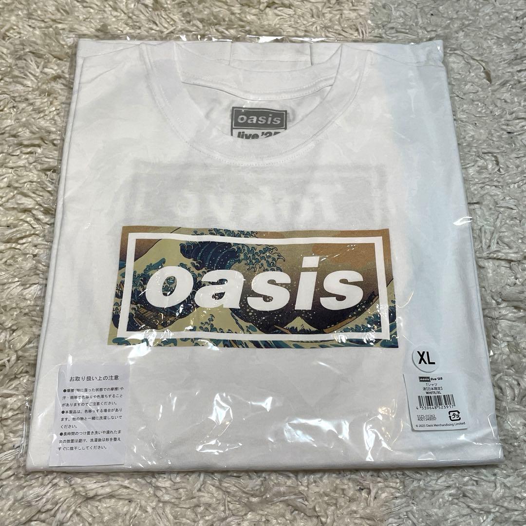 Oasis 日本限定 2025 Live Tシャツ 波 新品未開封 - メルカリ