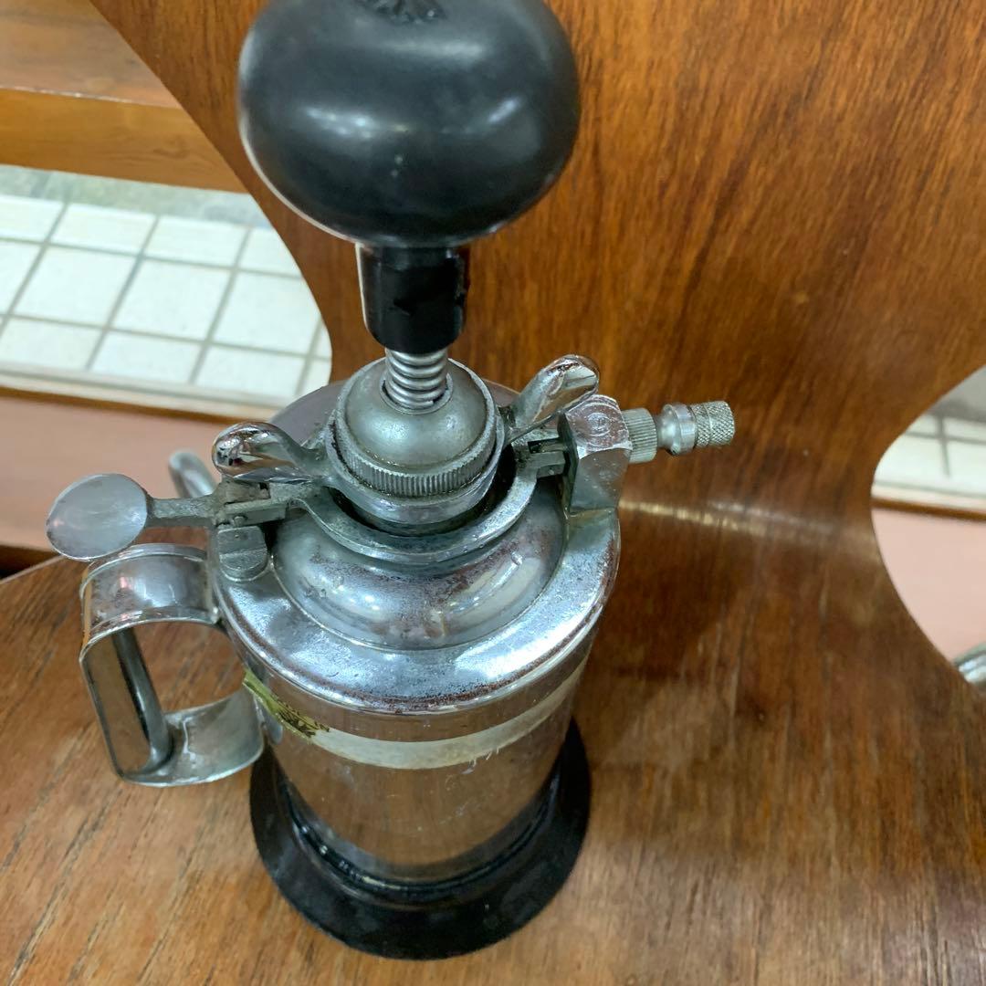 元祖世田谷旭理化式 噴霧器 レトロ 染色 業務用 霧吹き 蓄圧式ジャンク