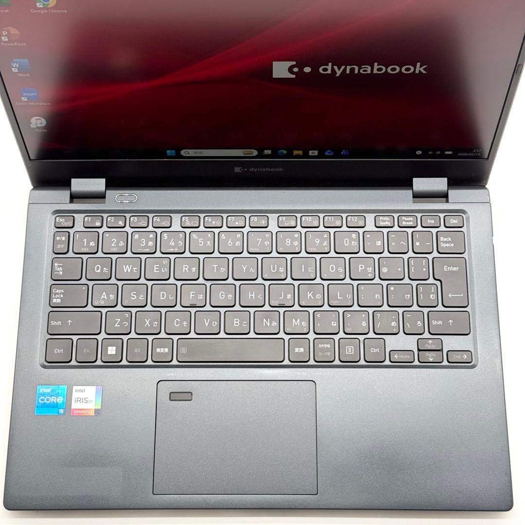 東芝 dynabook 11世代i5 16GB SSD256 小型軽量 高速静音 - メルカリ