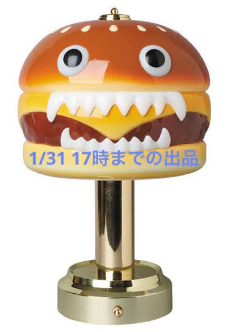 UNDERCOVER MEDICOM TOY HAMBURGER LAMP 新品