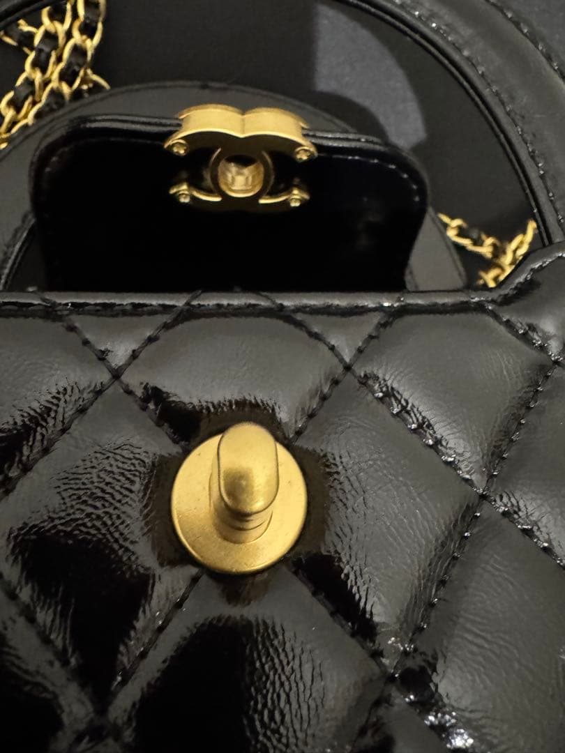 CHANEL ノベルティ ブラック キルティング バッグ ショルダーバッグ