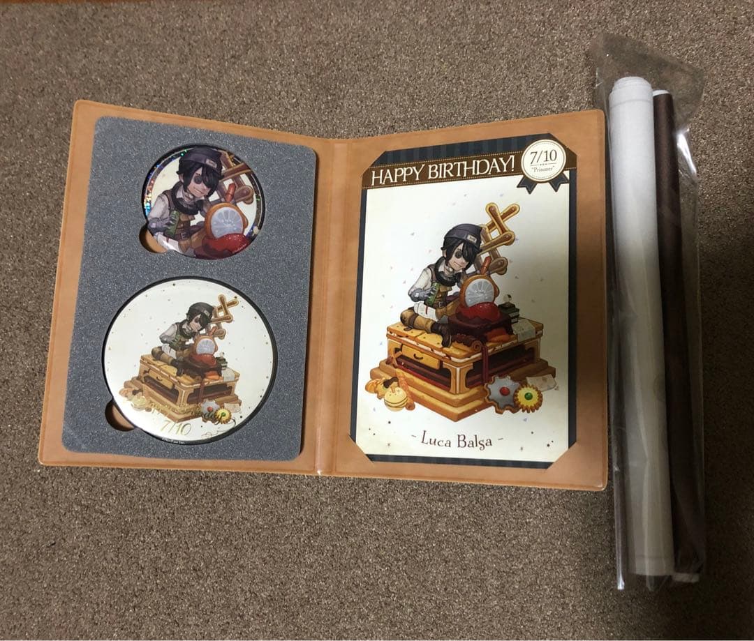 第5人格 第五人格 受注生産 2021バースデーグッズ 囚人 ルカ・バルサー