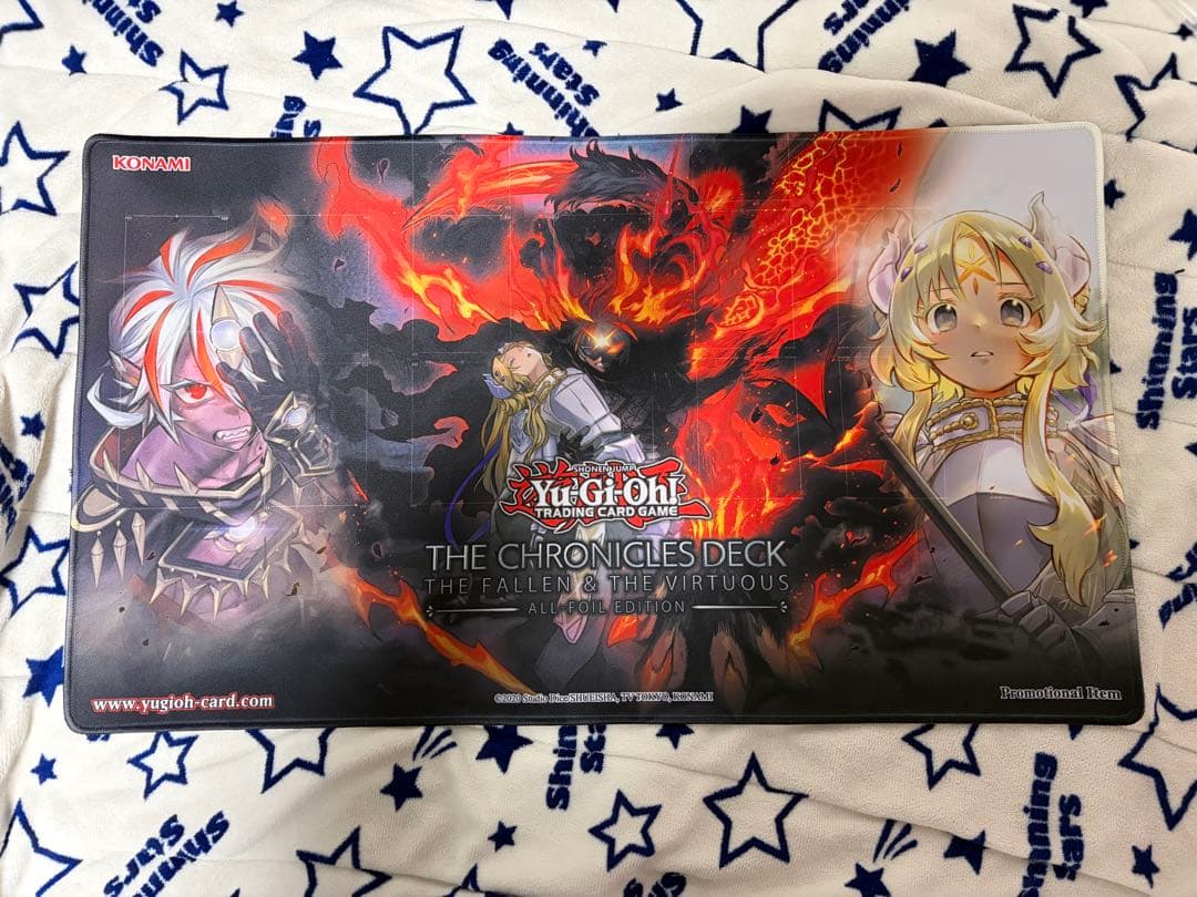 遊戯王 the fallen & the virtuous プレイマット - メルカリ