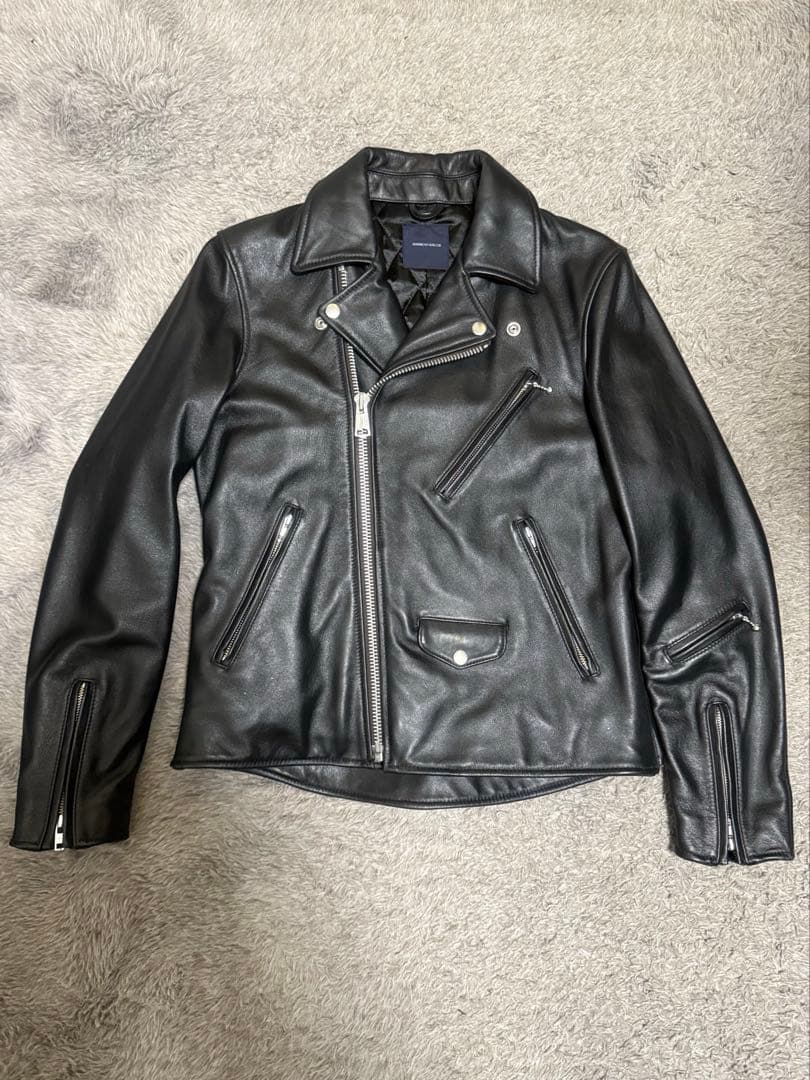 アメリカンラグシー　ダブルライダース　2 M相当 ブラック