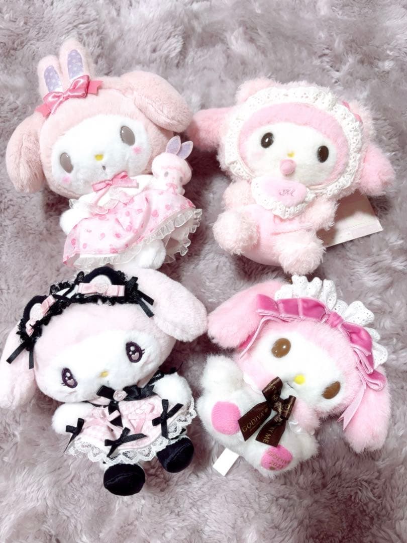 【特価】 マイメロ サンリオ ピューロ マスコット キーホルダー セット マイメロディ｜サンリオオンラインショップ本店 - 公式通販サイト