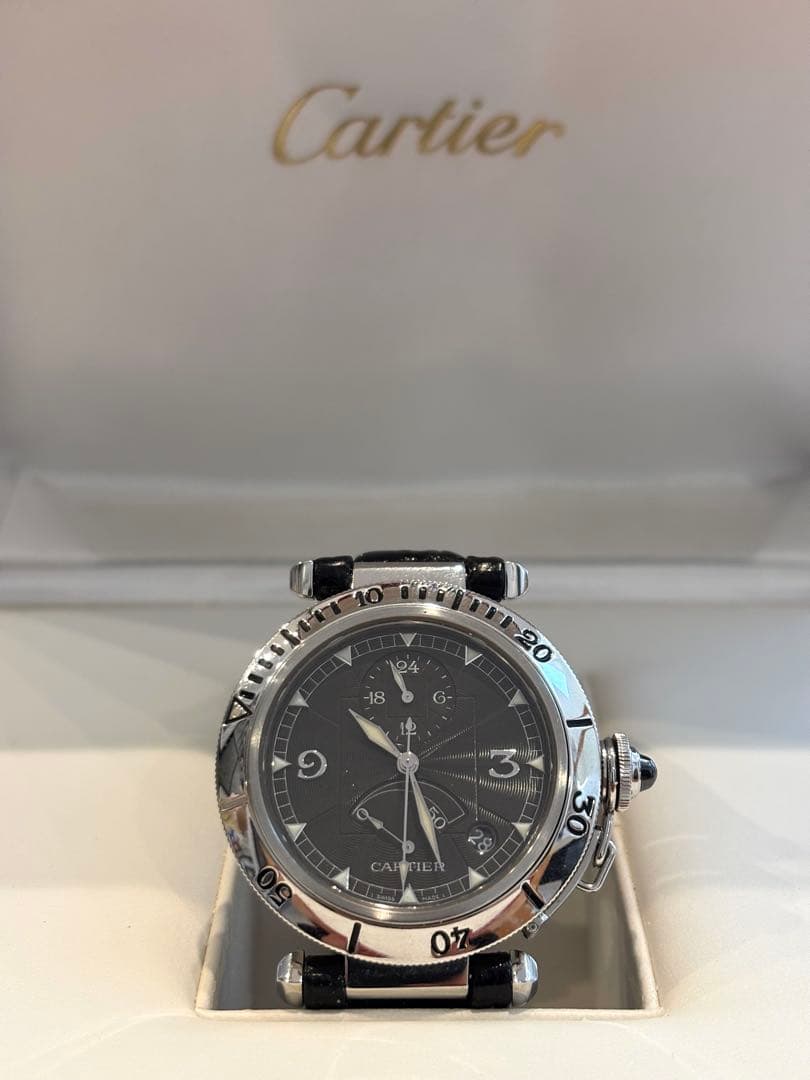 Cartier カルティエ パシャ38 N950 パワーリザーブ