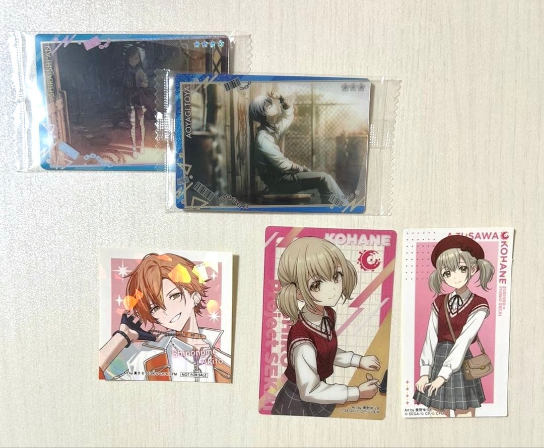 プロセカ ビビバス 紙類 まとめ売り - メルカリ