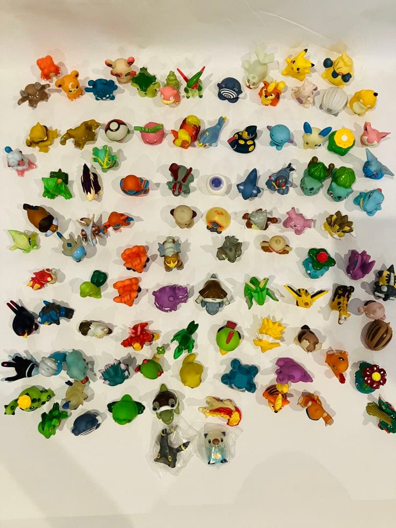 ポケモン　指人形　98体まとめ売り ポケモン 指人形 107体 まとめ売り - メルカリ