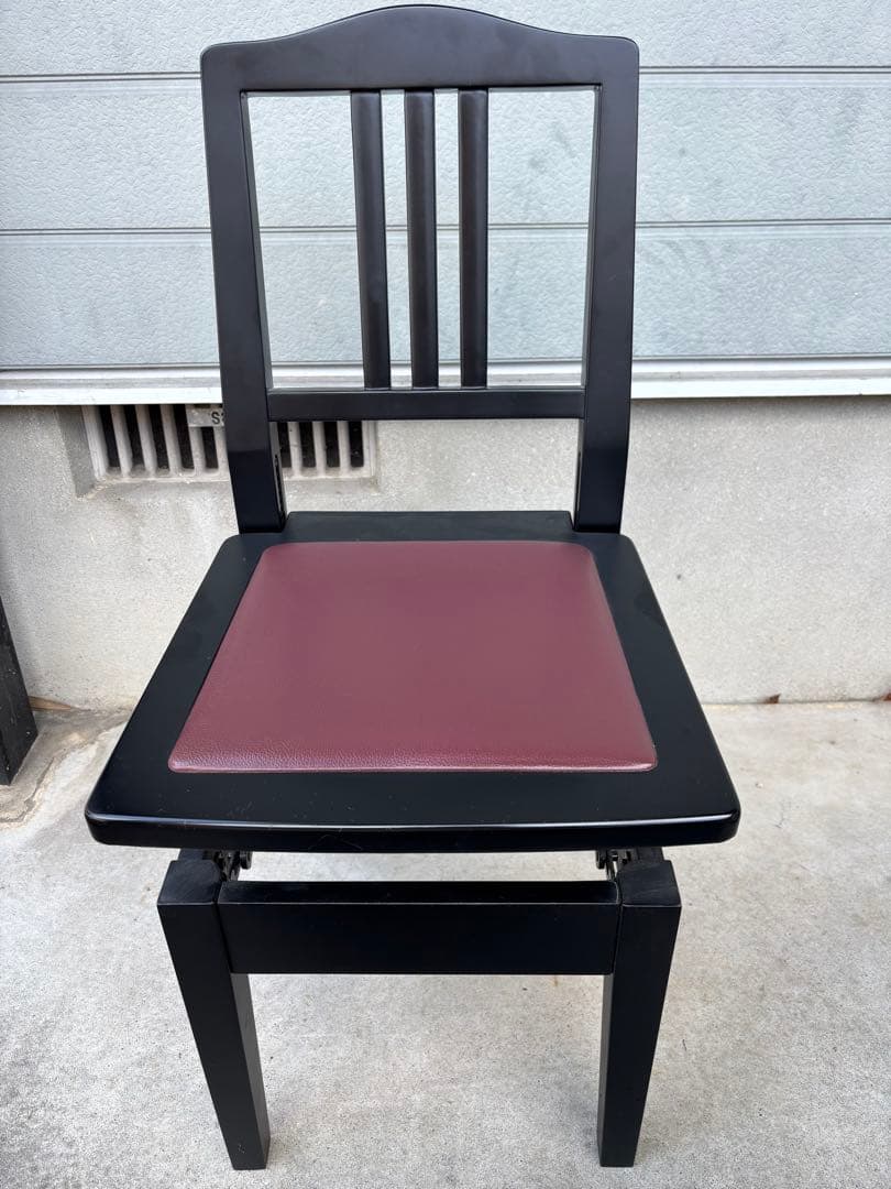 ヤマハピアノ椅子　トムソン椅子　No.5A 良品です！　値下げしました！ ヤマハ純正 ピアノ椅子 No.5 （PI5） 日本製 ヤマハロゴ有（シール