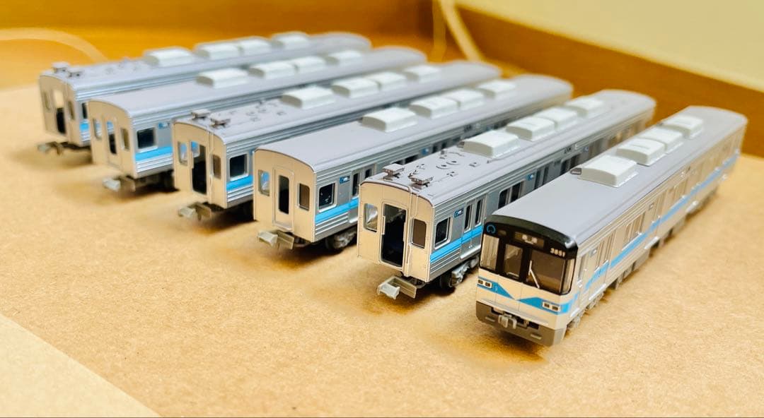 【美品】名古屋市営地下鉄 鶴舞線 3050形 6両セット TOMYTEC N