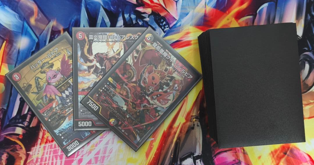 デイガファイアーバード　デッキ　2重スリーブ付き