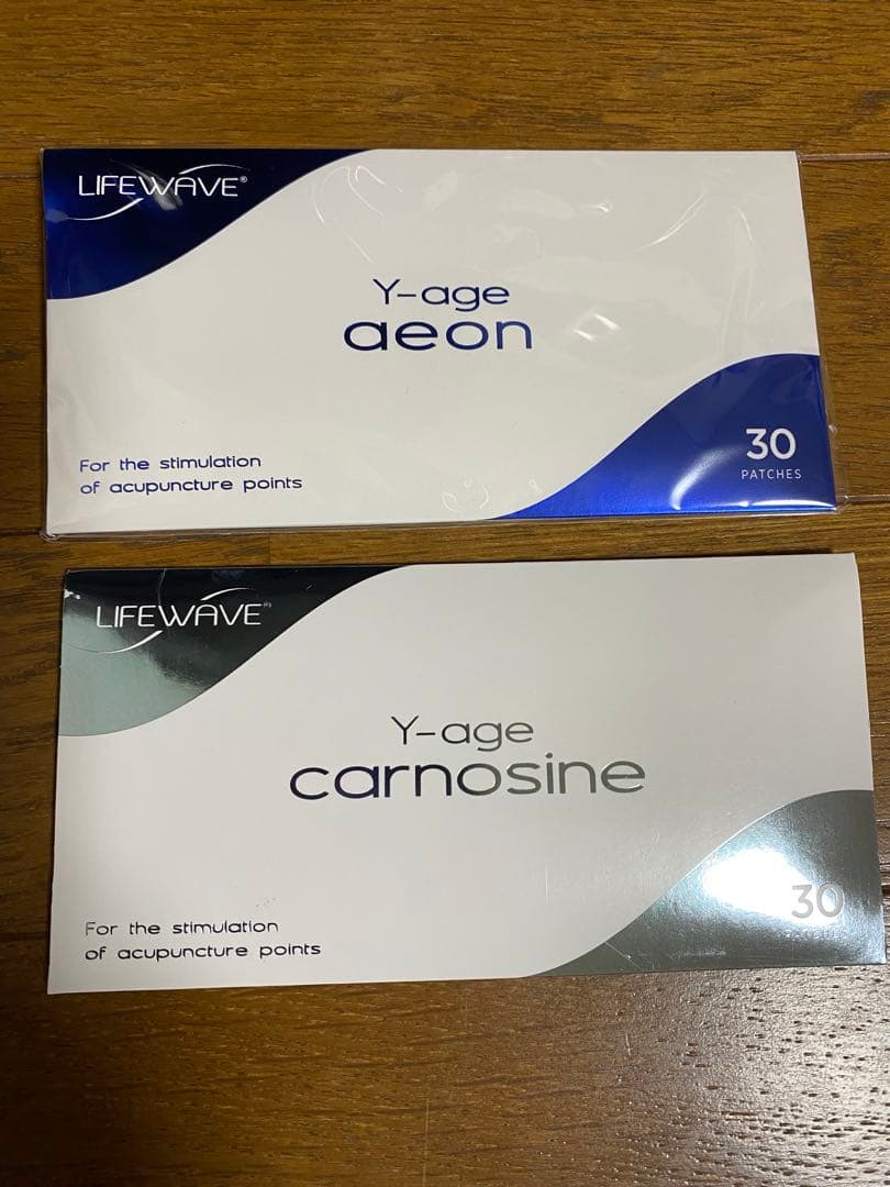 LifeWave Y-age aeon & carnosine 各30枚