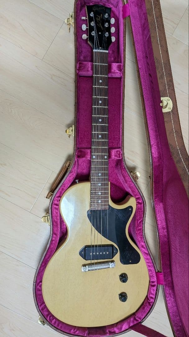 ギブソンカスタムショップ　ヒスコレ レスポールジュニア 1957 TVイエロー