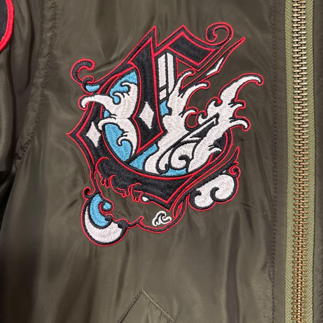 パンクドランカーズ PUNKDRUNKERS CUKUI MA-1 スカジャン - メルカリ