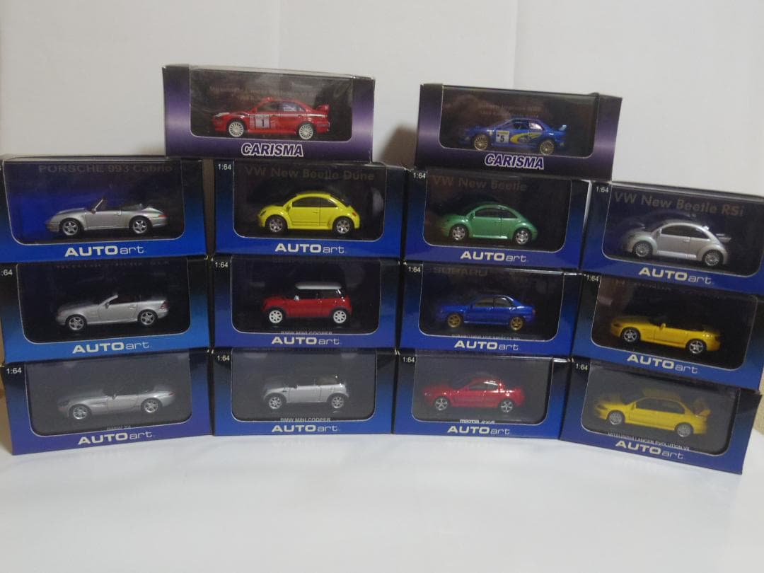 【ミニカー14台】AUTO art 12台CARISMA 2台
