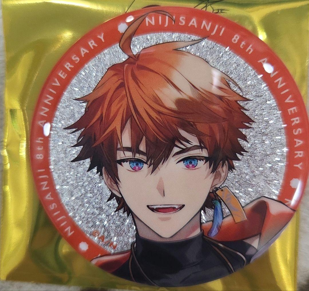 にじさんじ 北見遊征 8周年 缶バッジ - メルカリ