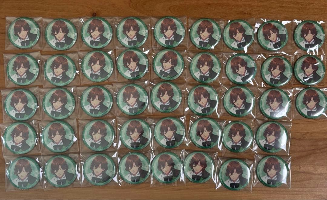 嶺二　缶バッジ 43個セット