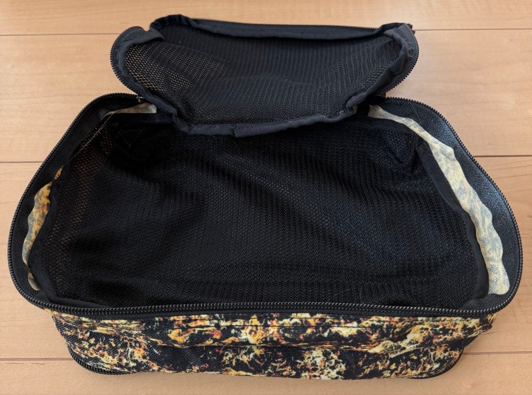 【激レア★美品】nitraid 洗面バッグ トラベルバッグ リアルウィード