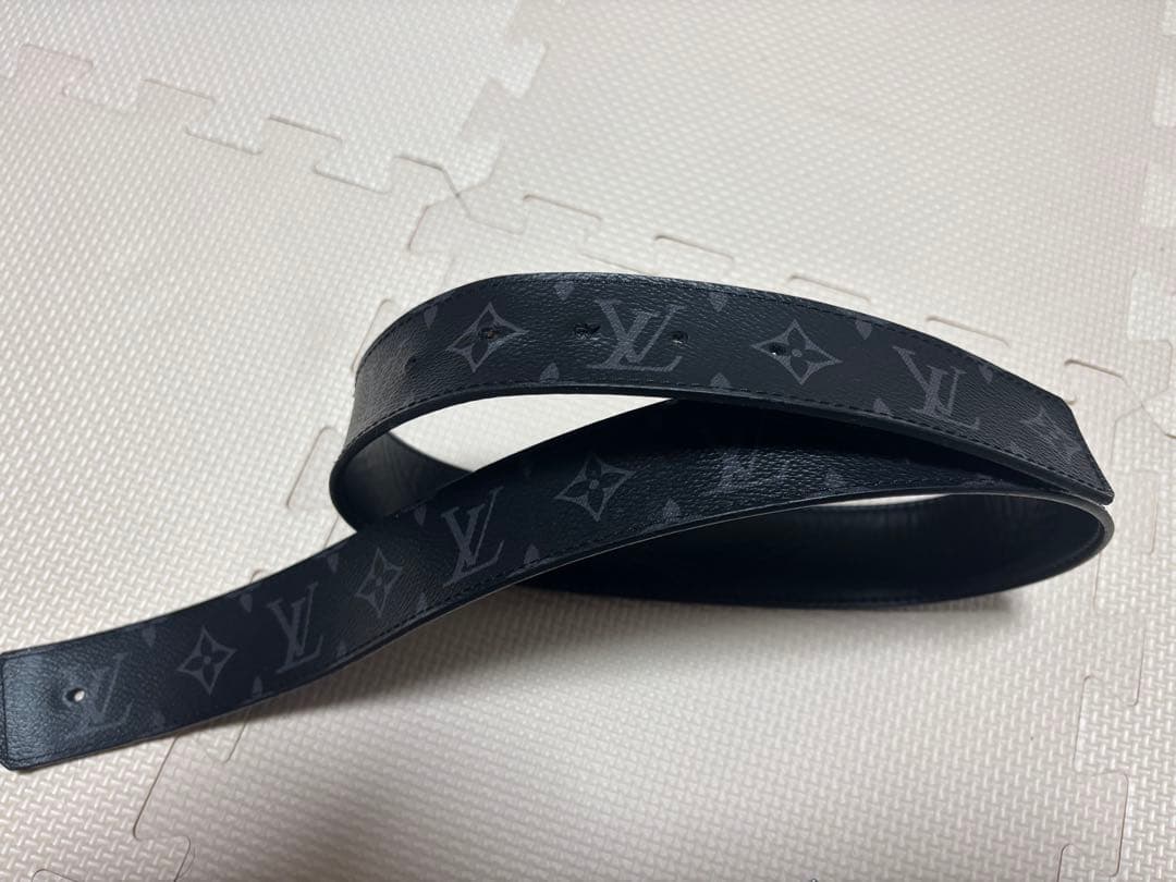 Louis Vuitton ブラック ベルト モノグラム 楽天市場】ルイヴィトン LOUIS VUITTON ベルト・LV イニシャル 40MM