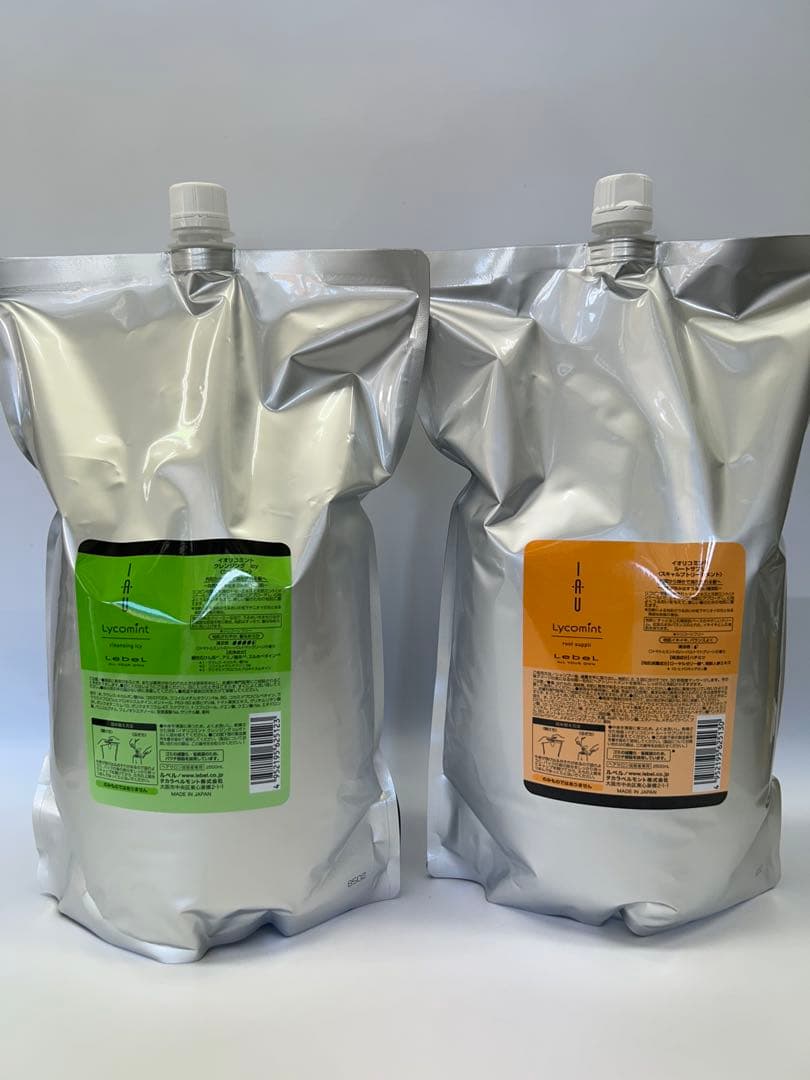 ルベル　イオリコミントシャンプーアイシー、トリートメント2500詰替詰替セット