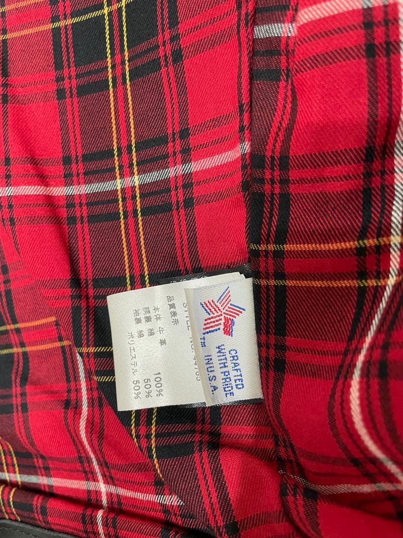 B'z 稲葉浩志 30th EXHIBITION 本革ジャケット Schott - メルカリ