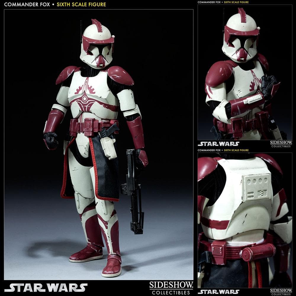 クローン・ウォーズ【コマンダー・フォックス】1/6フィギュア　サイドショウ