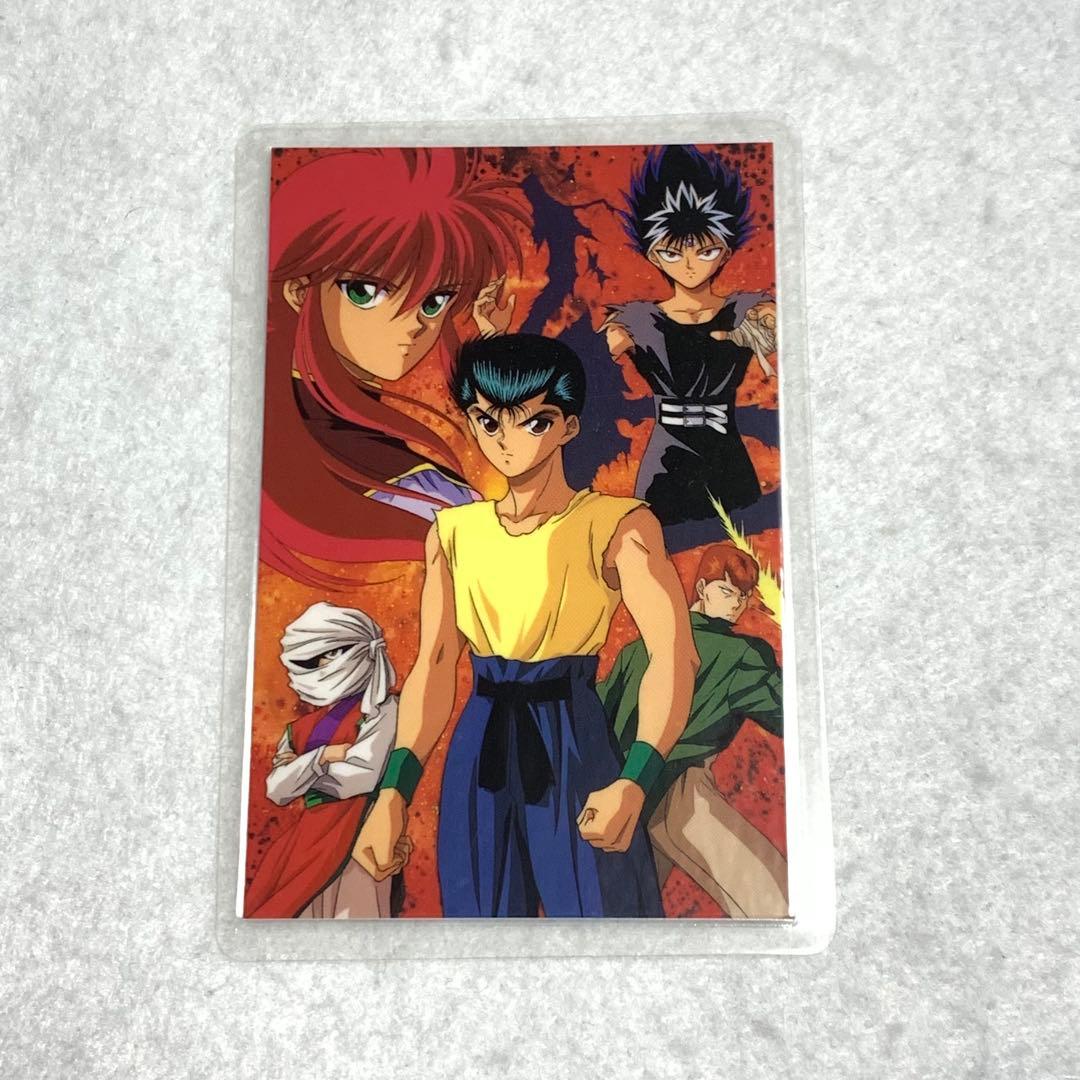 幽遊白書 ラミネートカード カード 蔵馬 飛影 幽助 桑原 - メルカリ