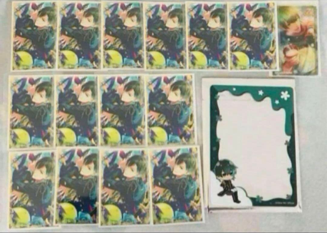 おべいみー　バルバトス　チェキ14枚　カードケース　アクリルカード