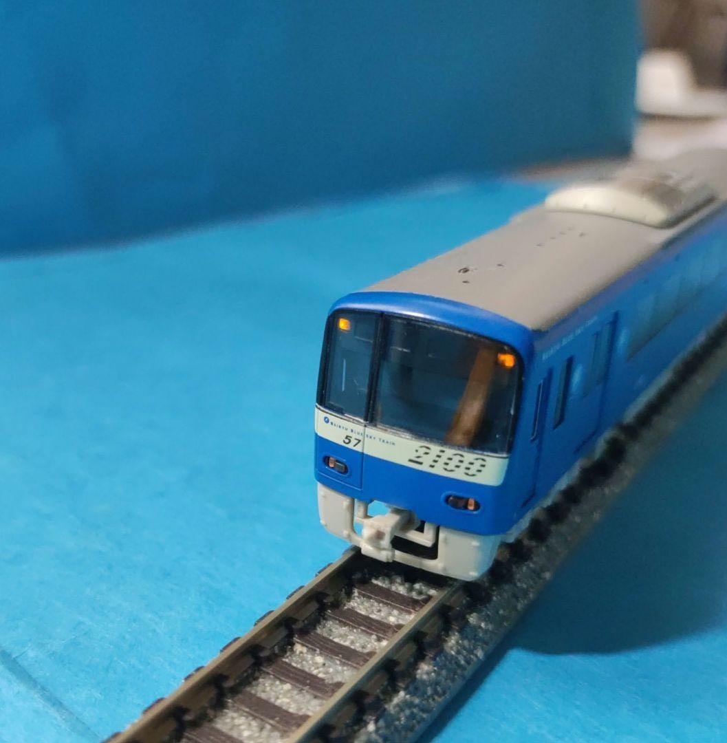 Nゲージ 京急2100形 ブルースカイトレイン 基本4両セット GM製