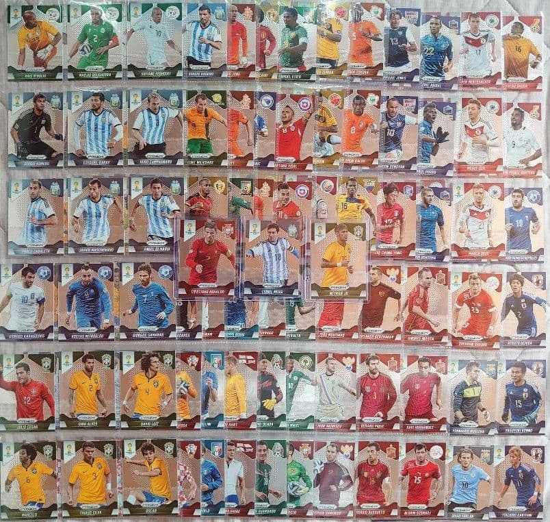 パニーニ プリズム 2014 ブラジルワールドカップ ベースカード セット 2025年パニーニプリズムクラブワールドカップサッカーブラスター