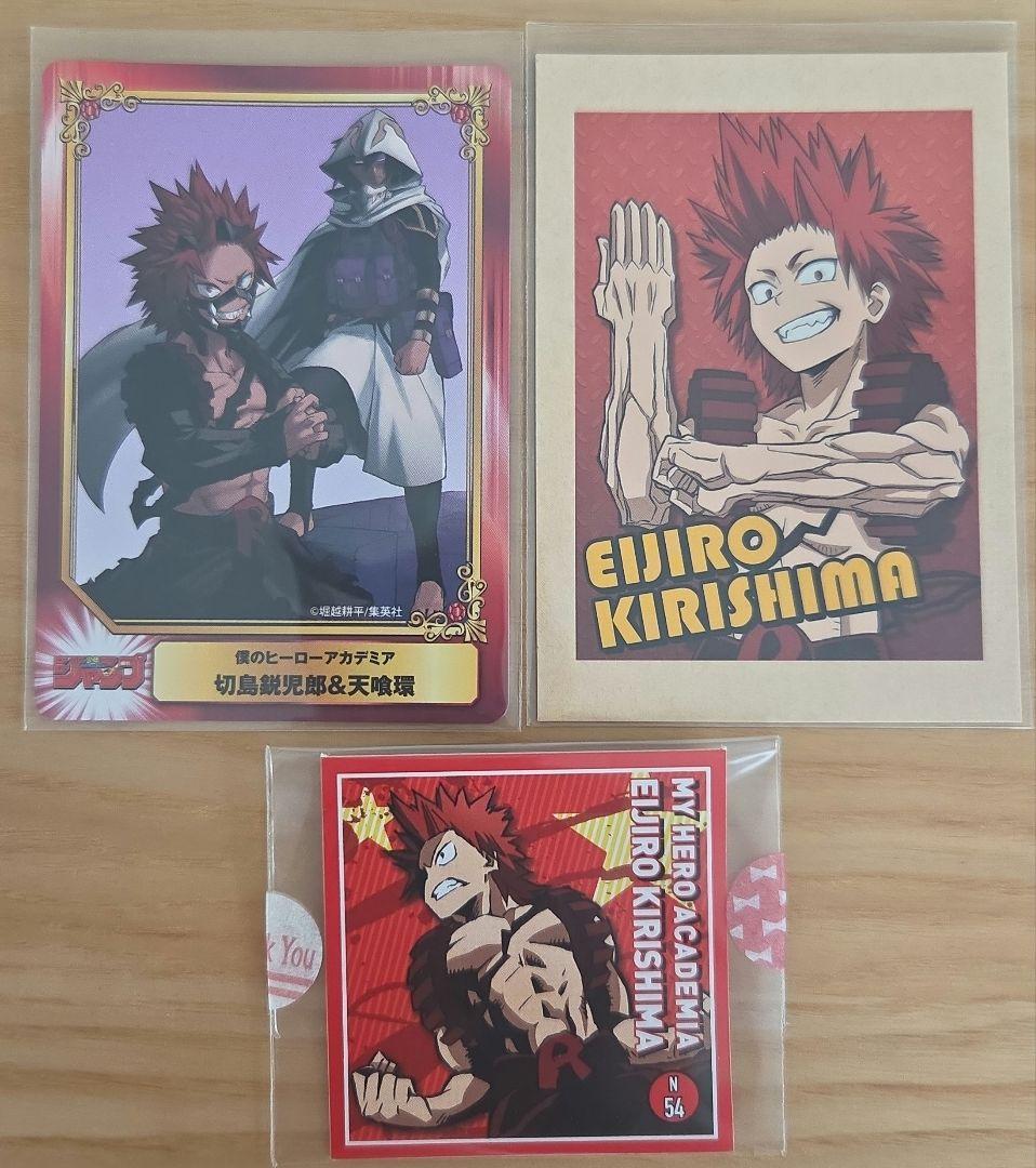 僕のヒーローアカデミア ヒロアカ SCFカード 切島鋭児郎 ステッカー