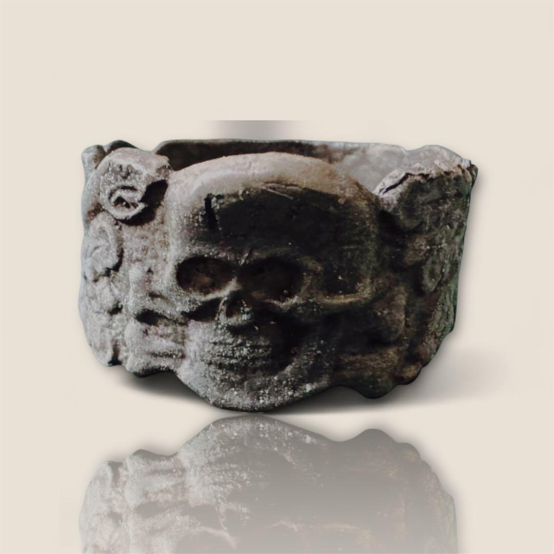 2*a様 【超希少】Ww2 骸骨リング ミリタリー スカルリング ヴィンテージ