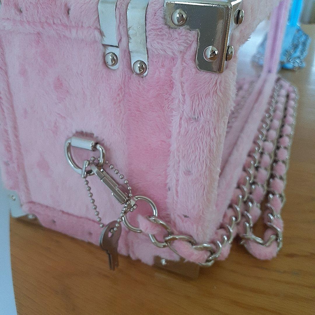 ANGEL＊エンジェル シャンパン ドゥミセック 空ボトル ファーケース