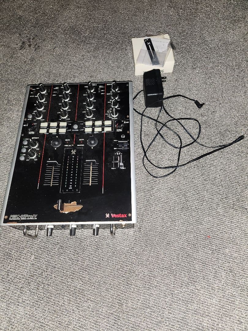 Vestax PMC-05PROIV 取り扱い説明書付き